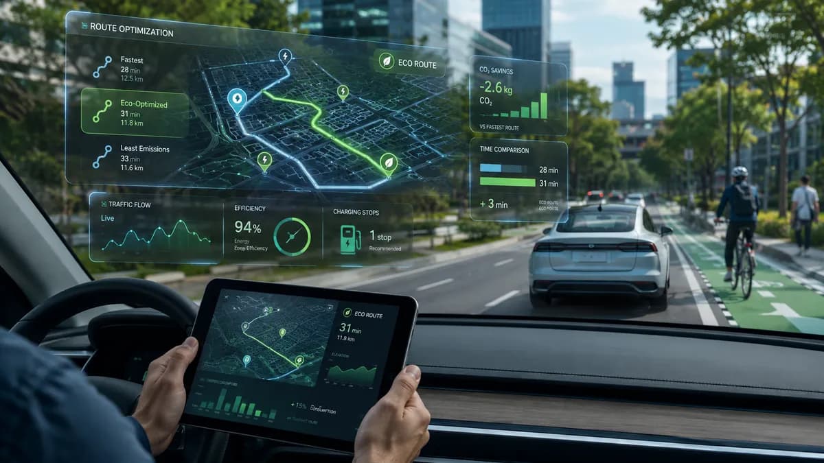 Kaip sumažinti automobilių kelionių poveikį aplinkai: inovatyvūs maršrutų planavimo sprendimai